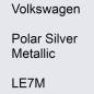 Preview: Volkswagen, Polar Silver Metallic, LE7M.